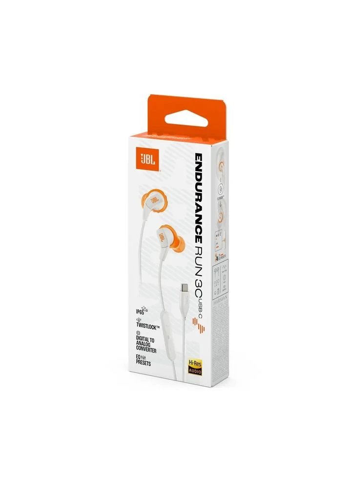 Гарнитура Endurance Run 3 White (JBLENDURRUN3WHT) JBL (375660113)