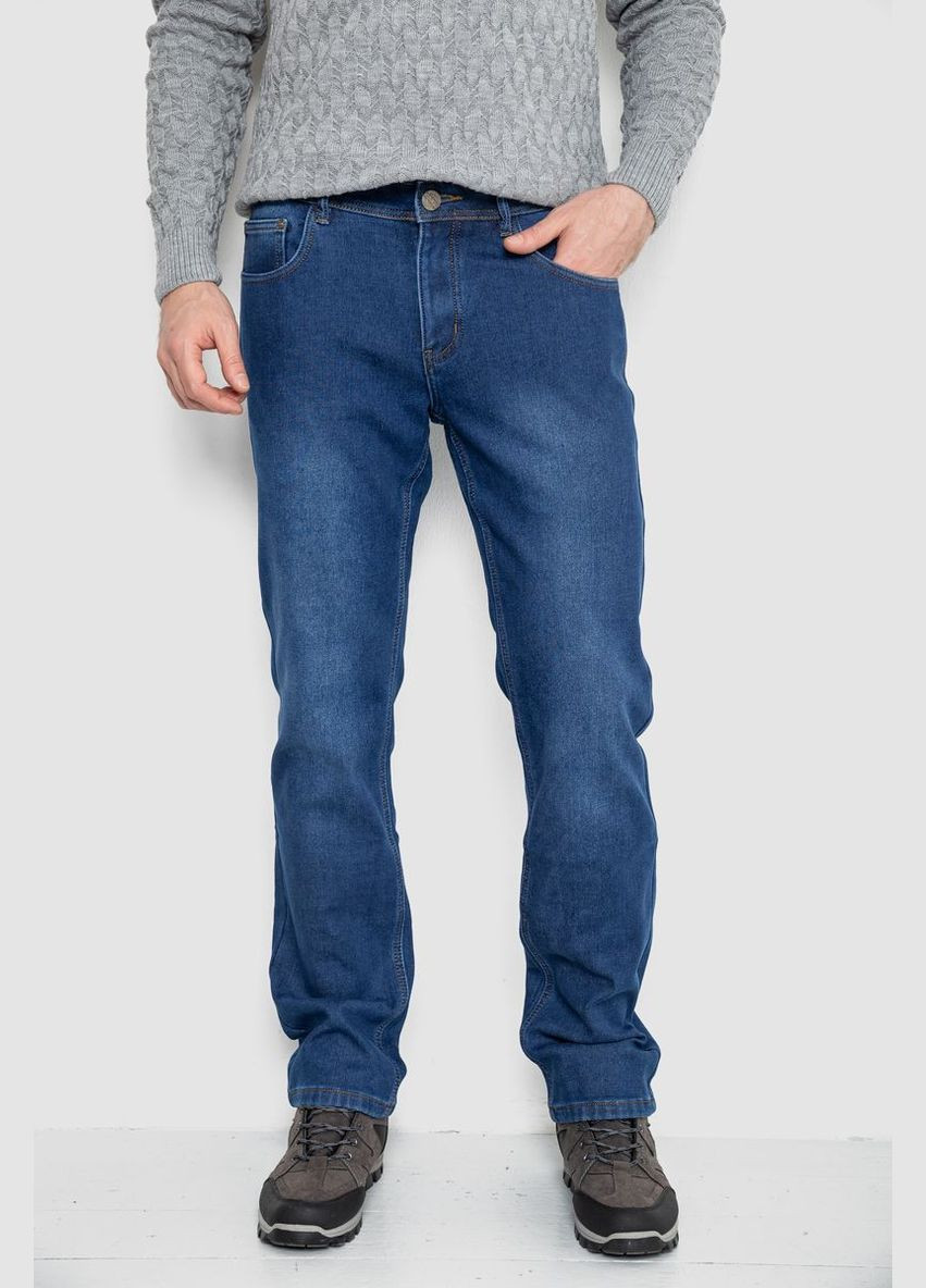 Джинси чоловічі на флісі, колір синій, 254R2409 Ager (315318967)