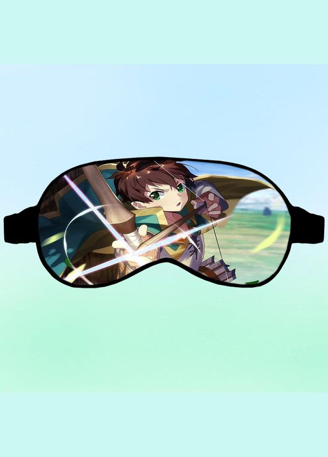 Маска для сну Аніме КоноСуба #0015 чорна No Brand (315041222)