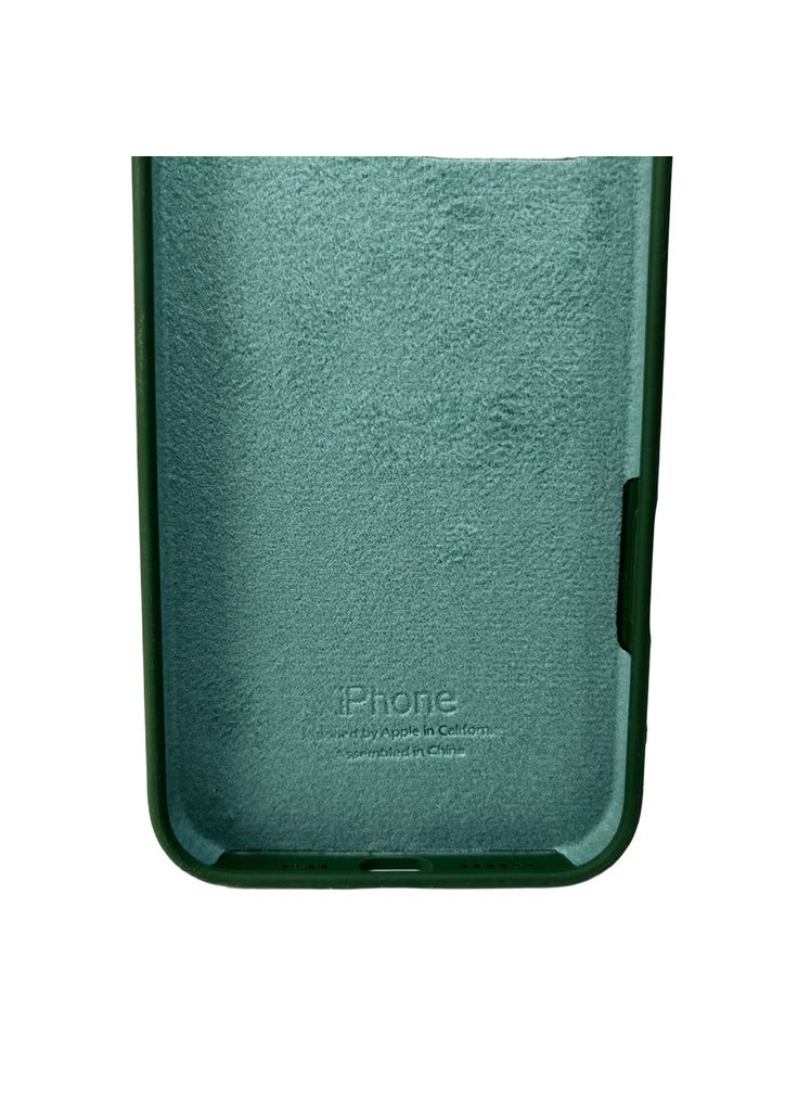 Чохол для смартфона Silicone Full Case AA для Apple iPhone 16 Pro 46, Pine Green (FullAAi16P-46) No Brand Camera Protect (373997224)