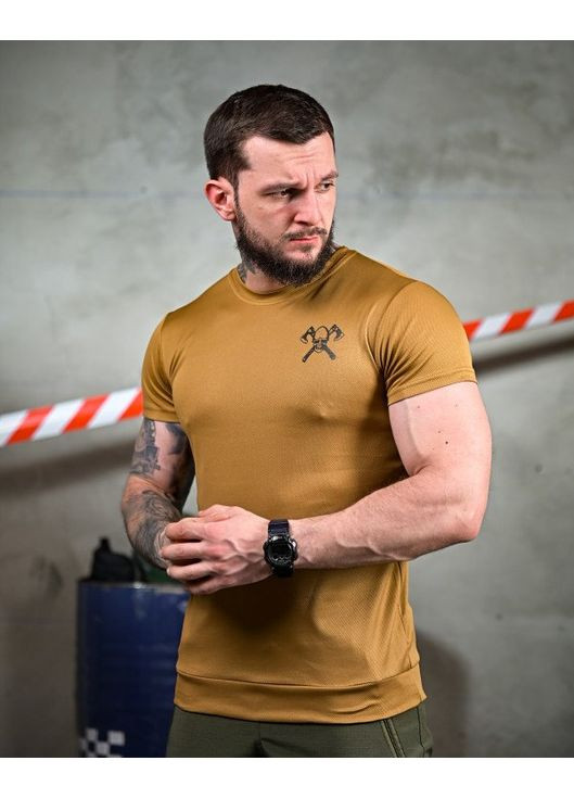 Тактична чоловіча футболка Ні Жалю Ні Страху койот No Brand (356509127)