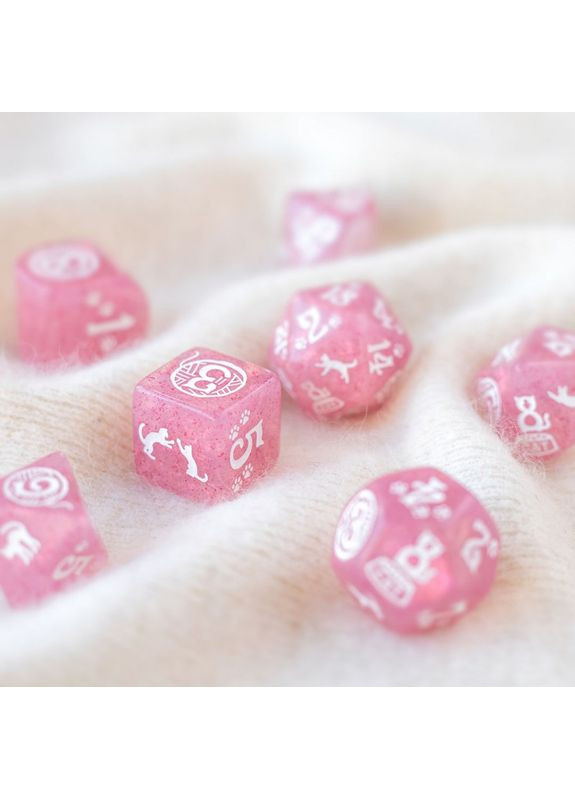 Настольная игра Набор кубиков Cats Modern Dice Set: Daisy (7) Q-Workshop (371882898)