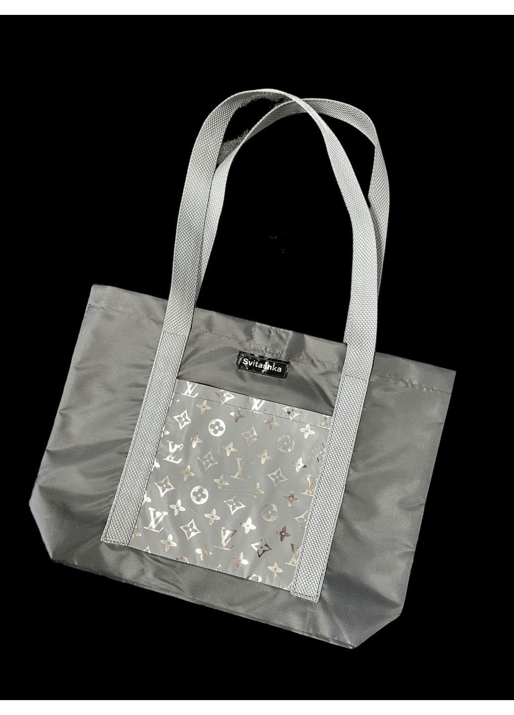 Женская сумка шопер со световозвращающими карманами No Brand (288581365)