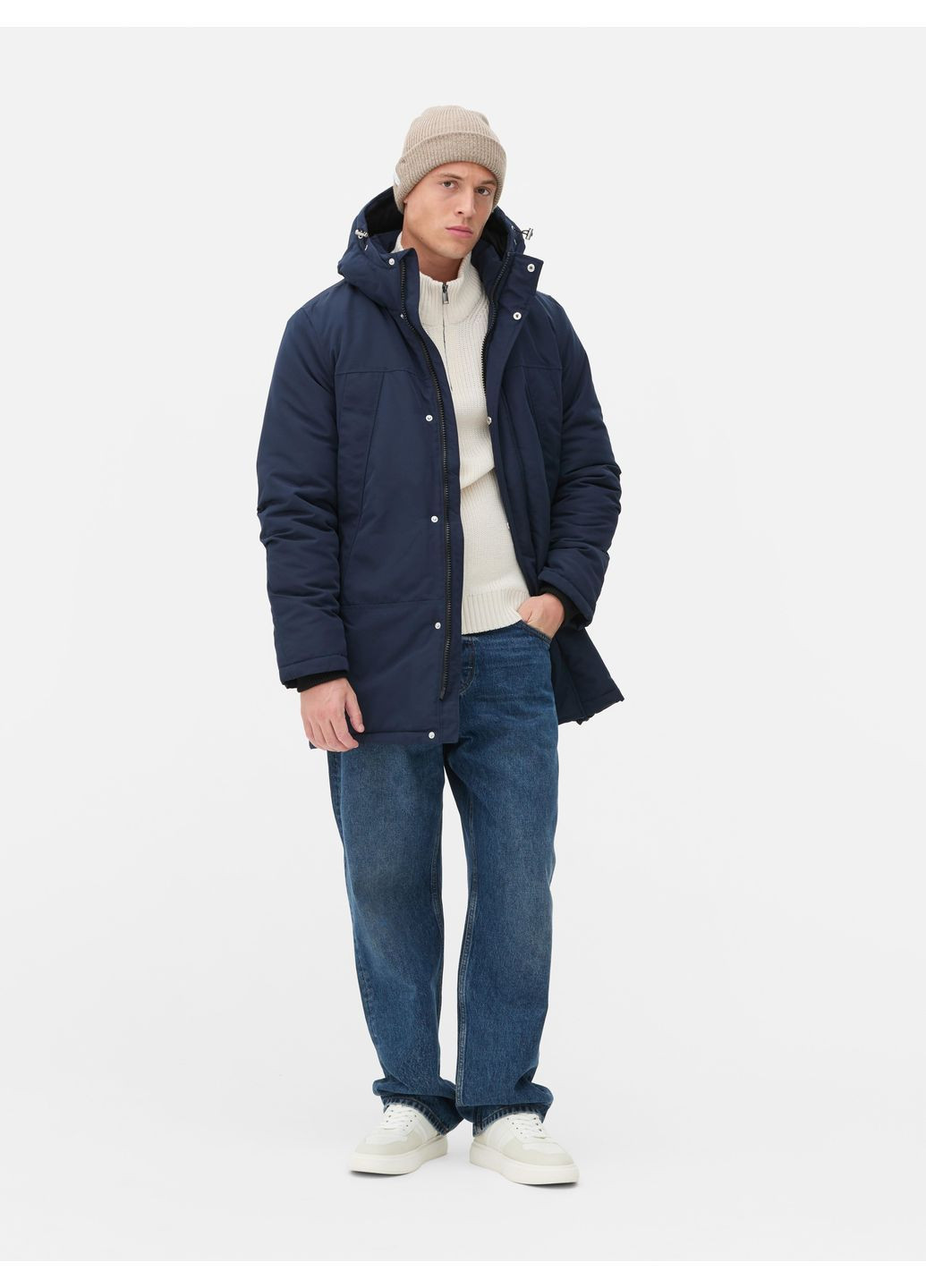 Парка зимова,темно-синій, Primark (369003233)