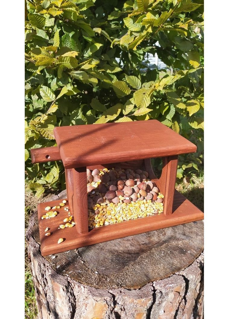 Кормушка для белок Гостинец XRmaster (цвет: Красное дерево) No Brand (361948995)