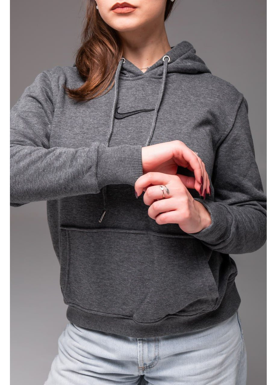 Утеплений худі з вишитим лого Vakko (370382575)