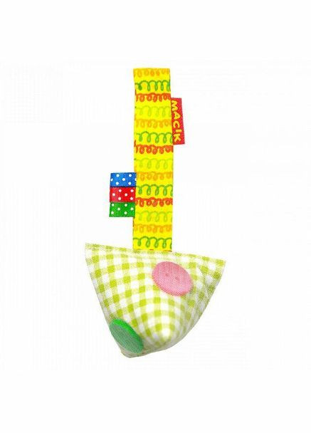 Мягкая погремушка подвеска на коляску или кроватка на липучке Масик (МС 110603-03) Масік (362438347)