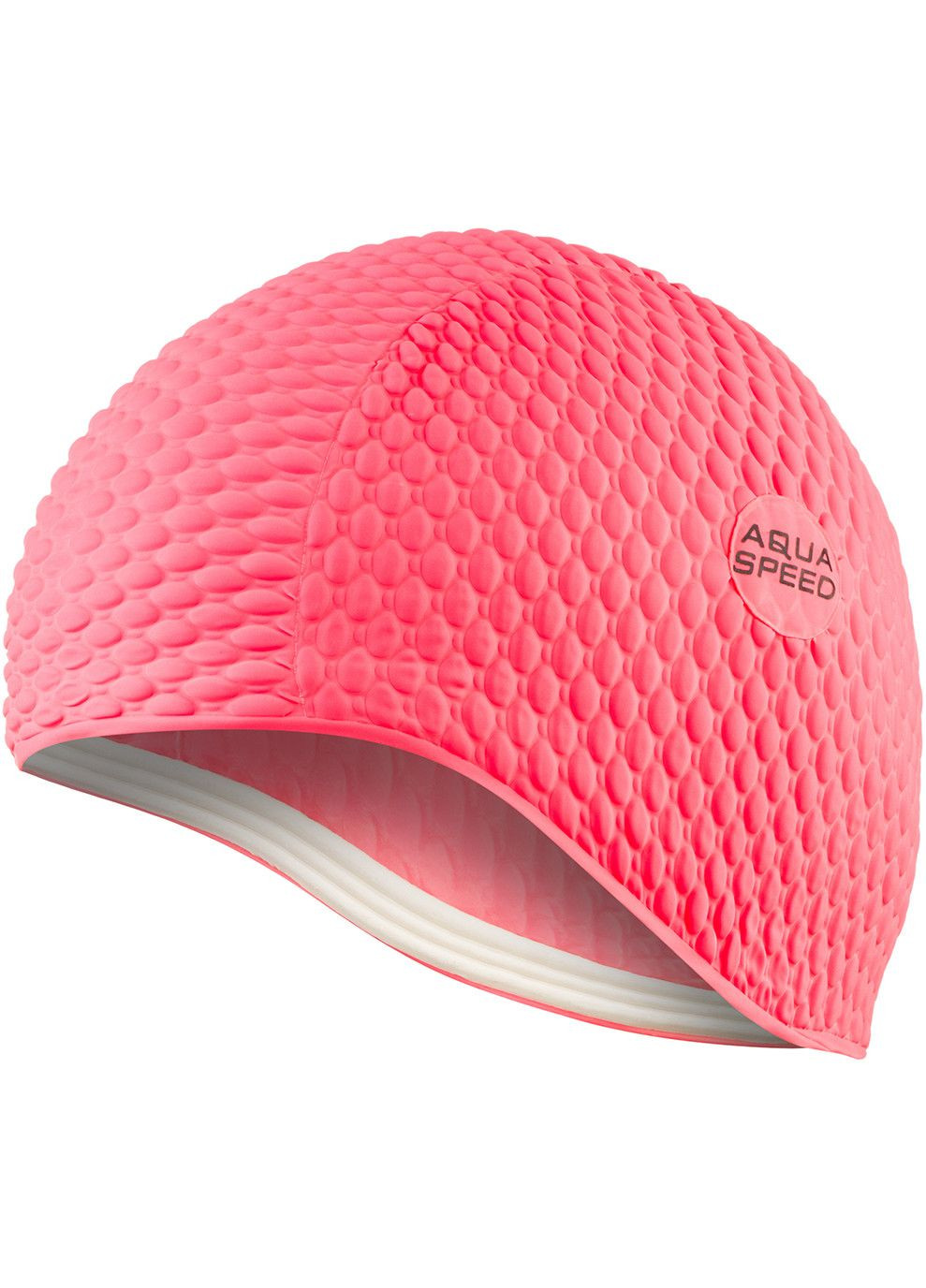 Шапка для плавания BOMBASTIC 104-3 Розовая Aqua Speed (333955654)