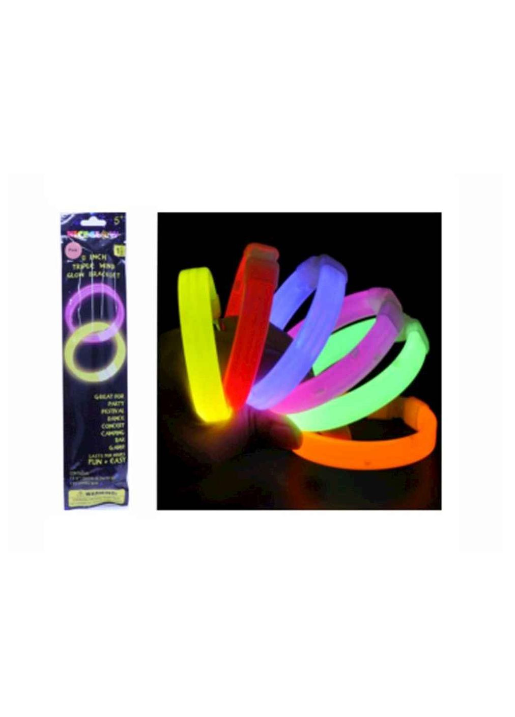 Браслет светится в темноте 2305-16 оранжевый Metr (364684337)