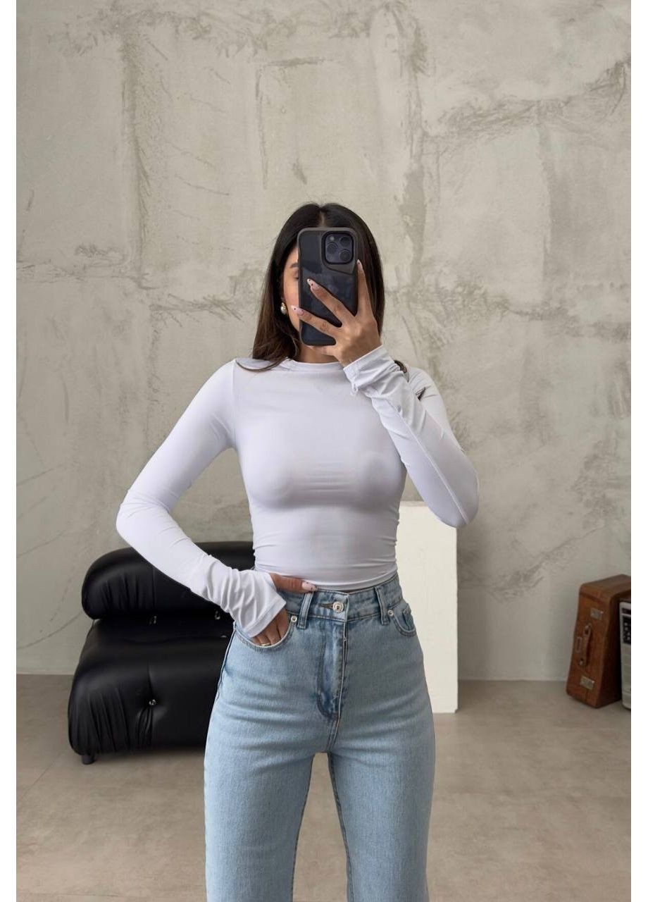 Жіночий лонгслів з пальчиком FINO Mode (354343957)