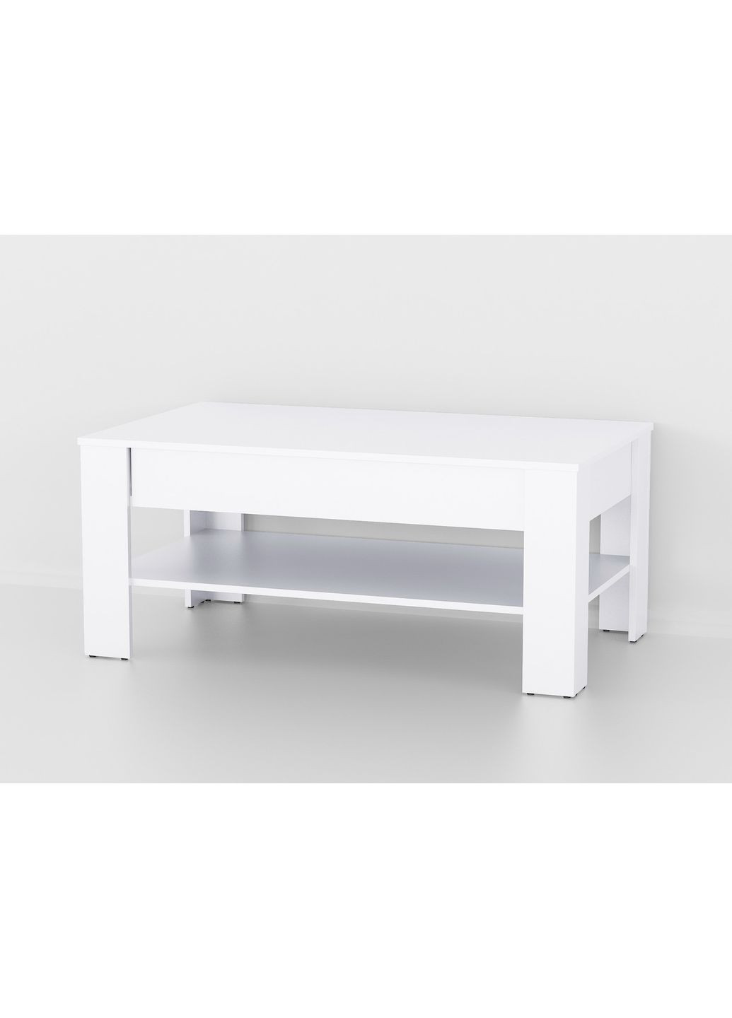 Стіл журнальний, журнальний столик, кавовий столик, столик з шухлядою і полицею I-035 No Brand (370145406)