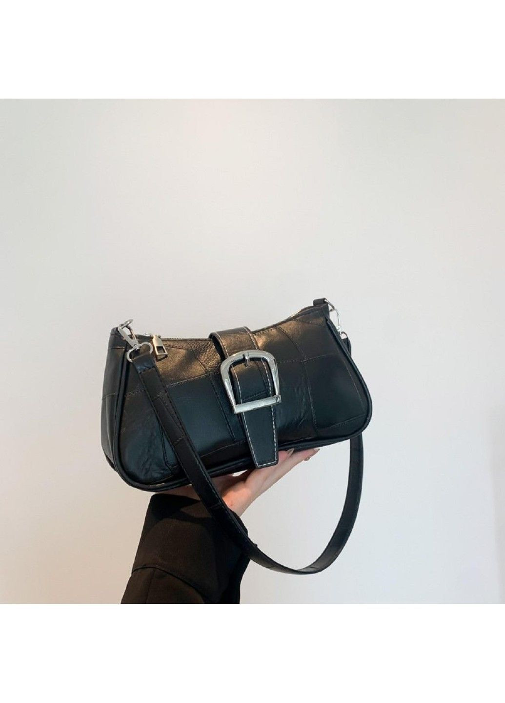 Удлиненная сумка через плечо из эко-кожи P2-8577-1A Lilly (369892897)