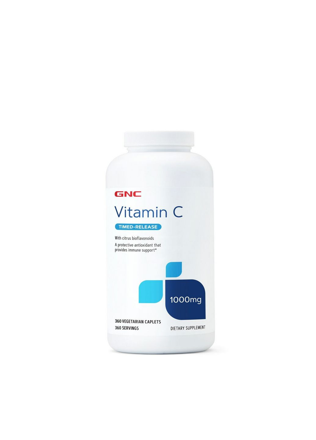 Витамины и минералы Vitamin C 1000 mg Timed-Release, 360 вегакапсул GNC (293339470)