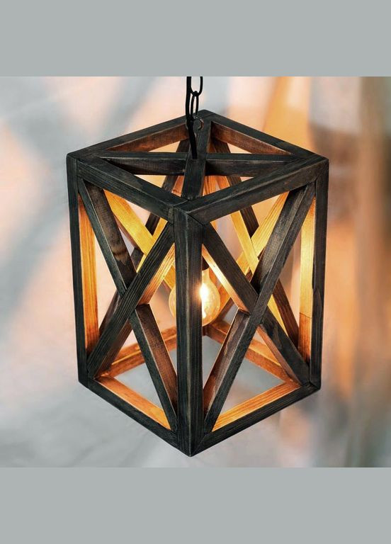 Подвесной светильник из дерева Лонгум мокко (ЛЮС-002210) No Brand (328078778)