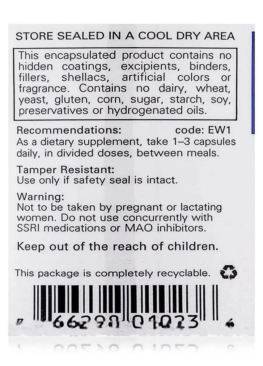 Витамины для эмоционального здоровья (Emotional Wellness) 120 капсул Pure Encapsulations (362027095)