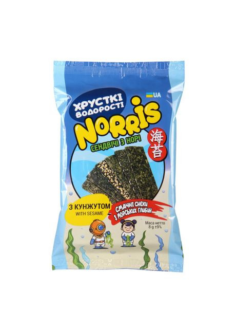 Снек Сендвіч з норі з кунжутом (4820265550210) Norris (372010064)