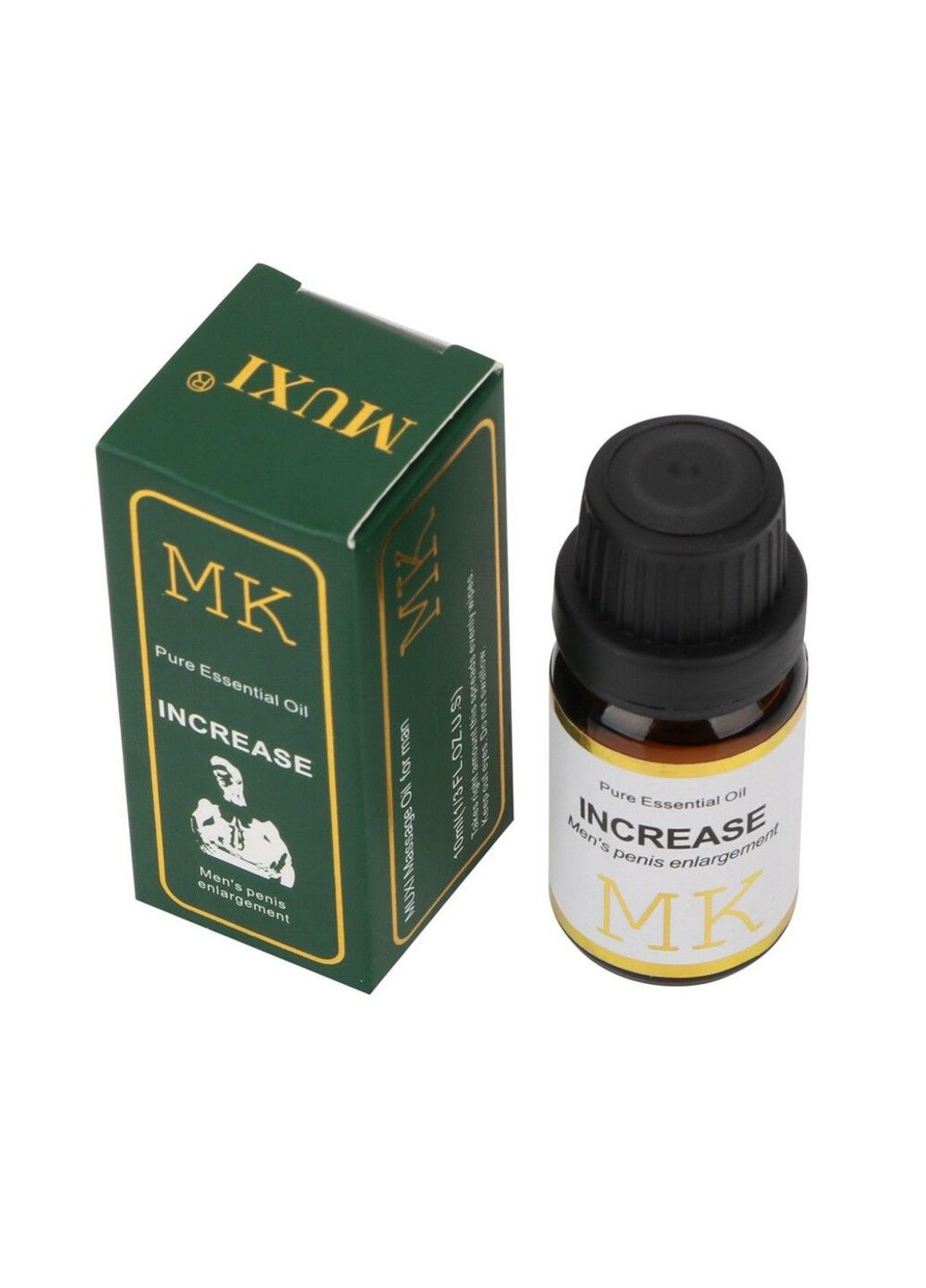 Эфирное масло INCREASE MK 10 ml для увеличения размера пениса Xun Z Lan (284278693)