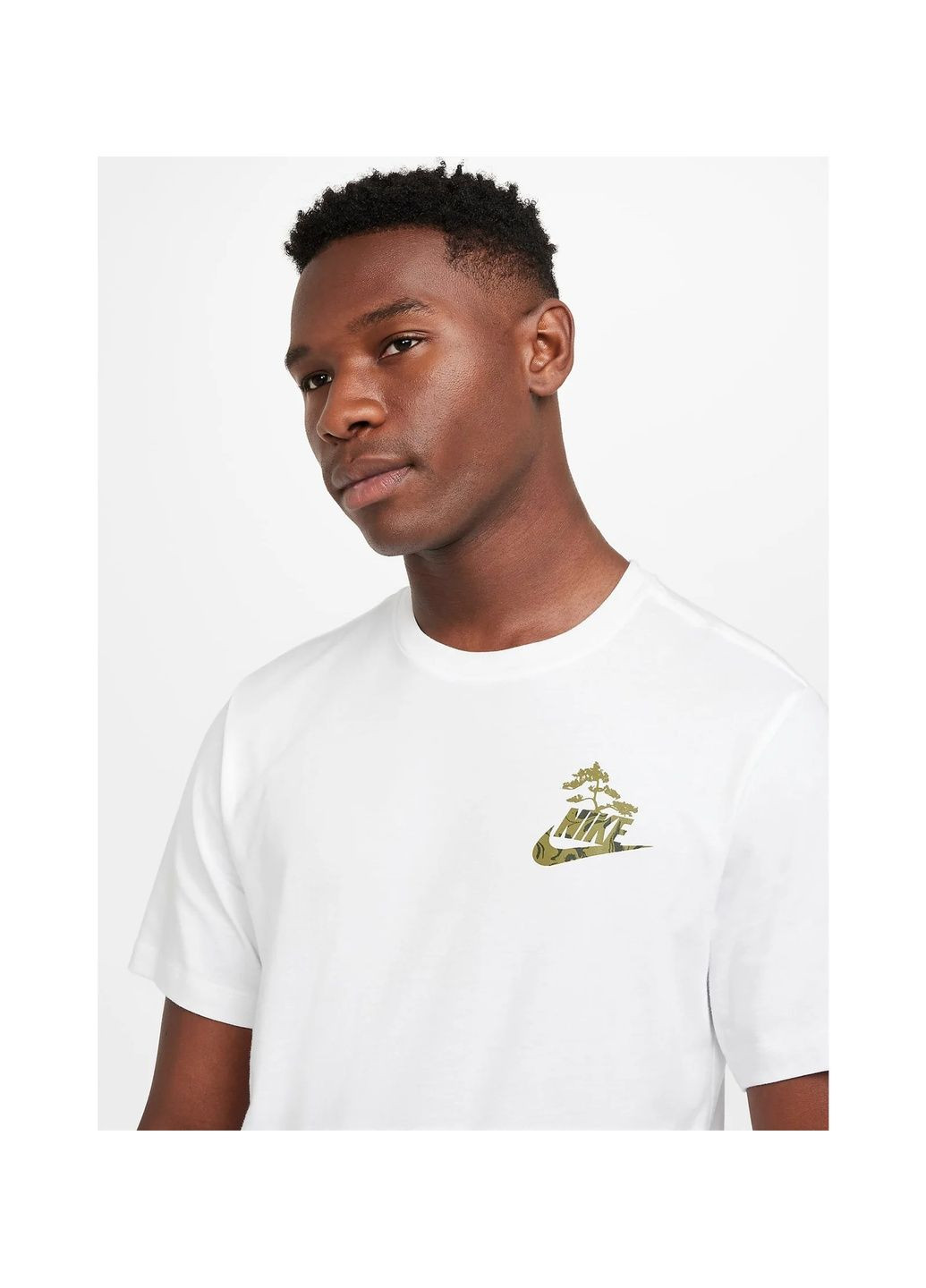 Белая футболка мужская sportswear club t-shirt white Nike