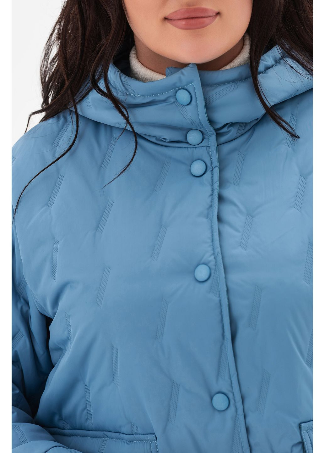 Блакитна демісезонна куртка janett Garne