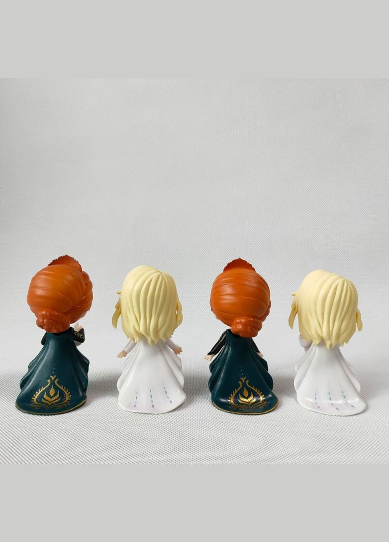 Фигурки принцессы Эльза Анна Дисней Disney princess Frozen игровые наборы для детей 4 шт./компл. 10см Shantou (296627728)