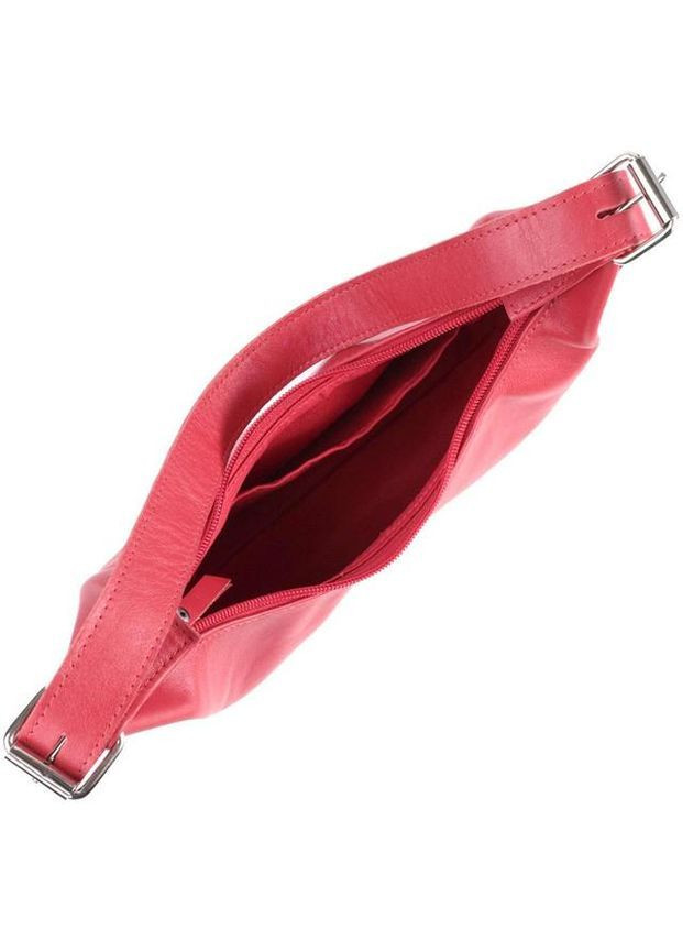 Сумка хобо жіноча шкіряна на плече для телефону Червоний 40661 Shvigel (361970352)