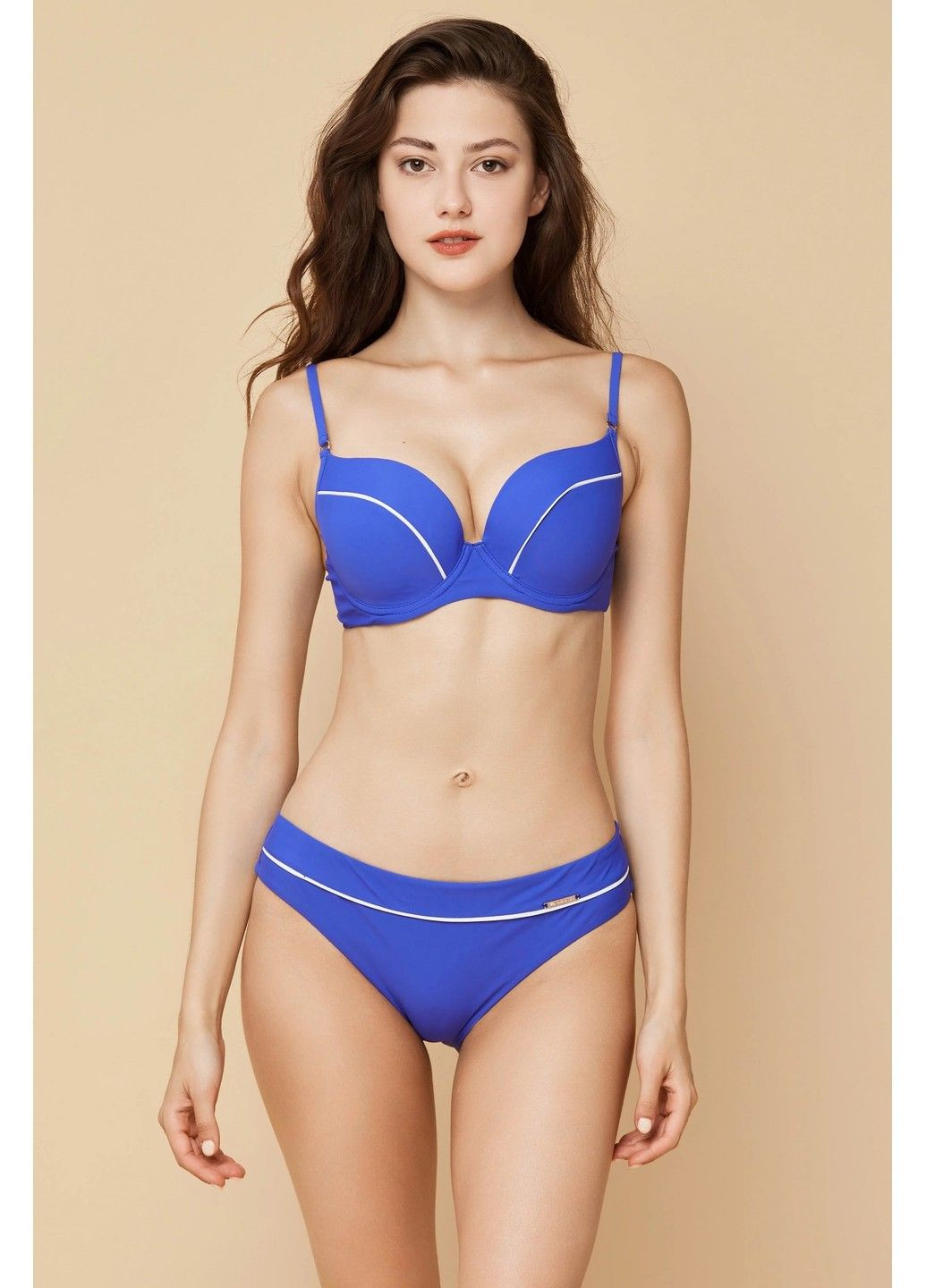 Синие 400-232 плавки от купальника однотонные Obrana