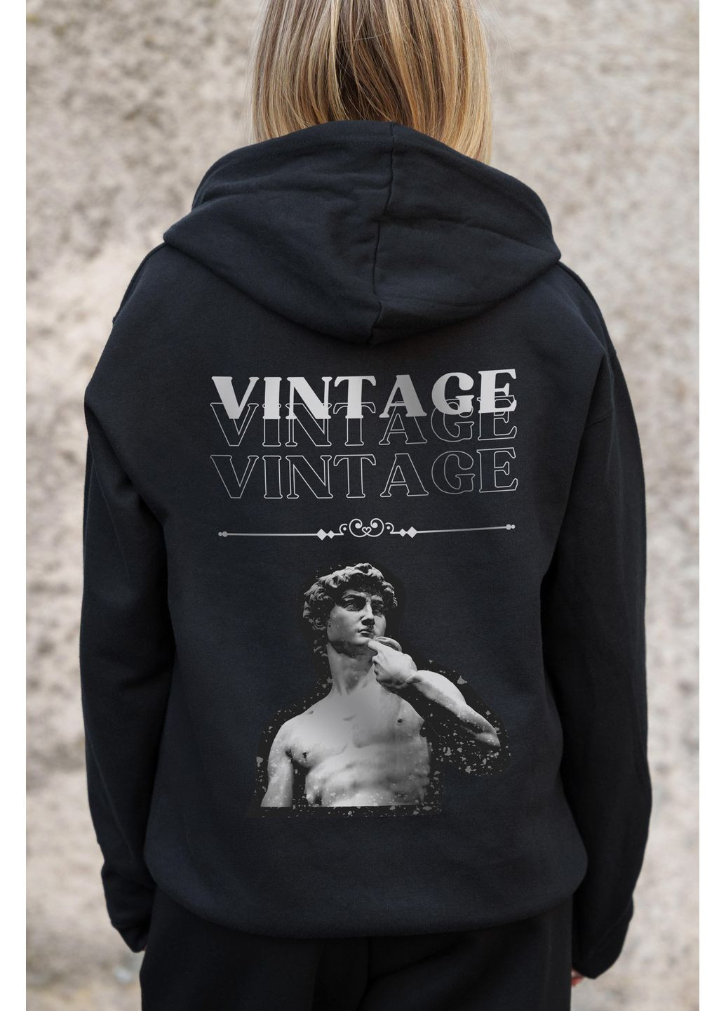 Жіноче Утеплене Зіп Худі На Флісі Зіпер Kane З Принтом Vintage Without (363022160)