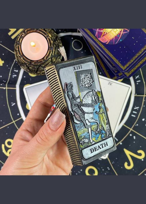 Чорна воскова свічка карта Таро - Смерть 5Candles (322244389)