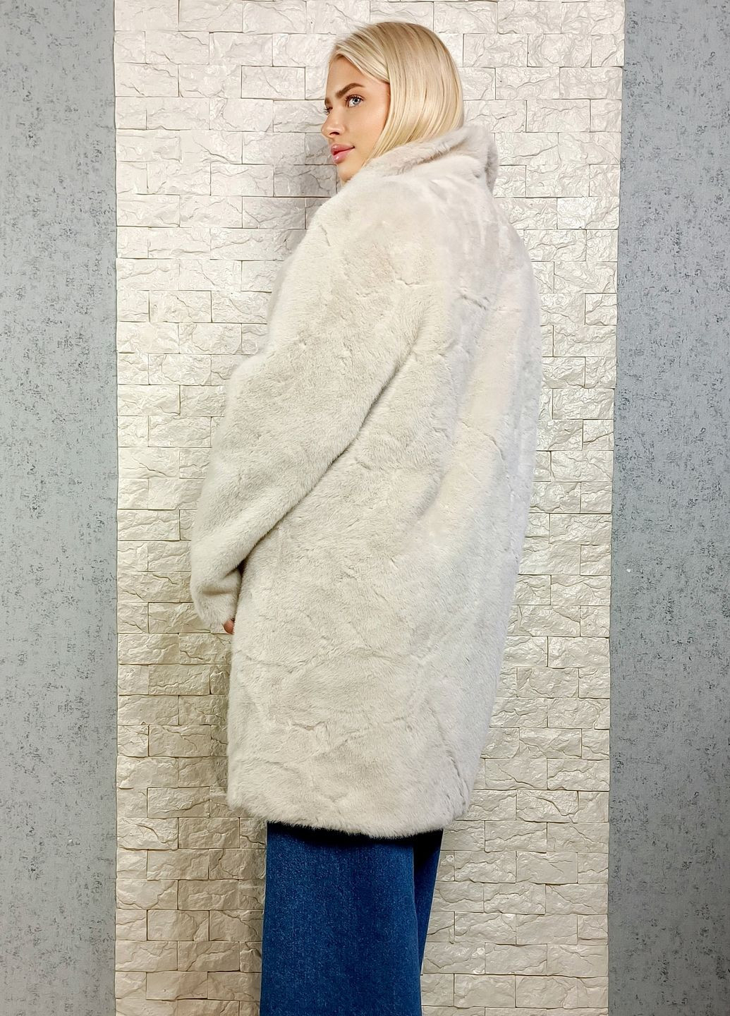 Шуба FLY зі штучного хутра (361026657)