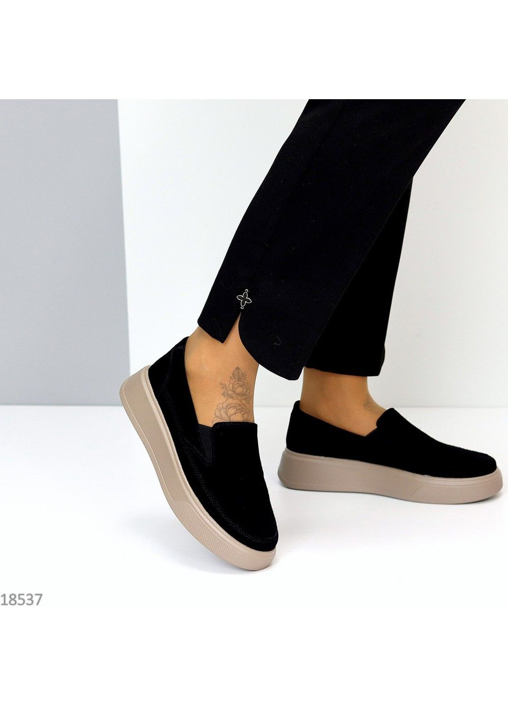 219.ЗАМШ Сліпони Шкіряні Замшеві KDSL (311226203)