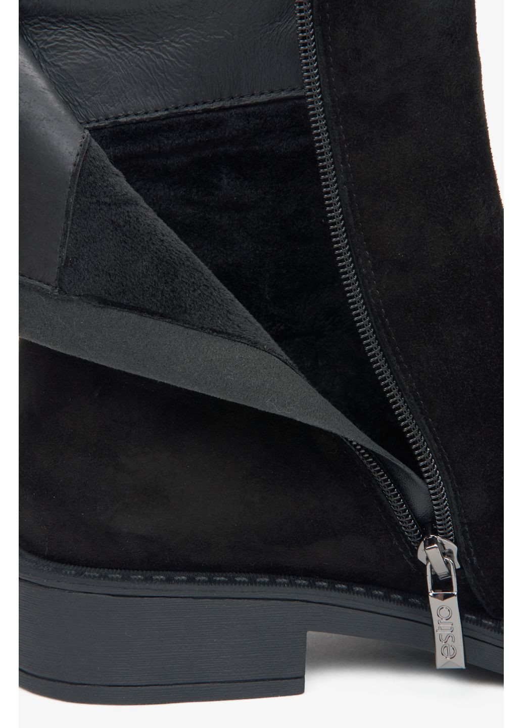 Черевики, колір чорний Estro (324030904)
