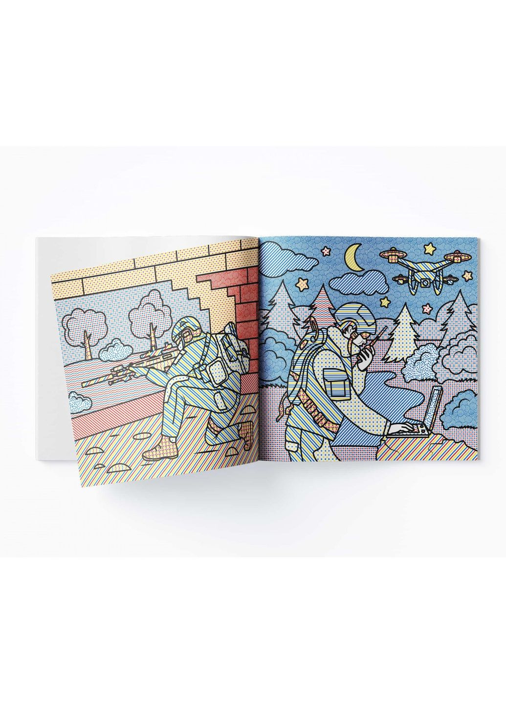 Патріотичні водяні розмальовки із секретом. Наші захисники Кристал Бук F00030267 (360999370)