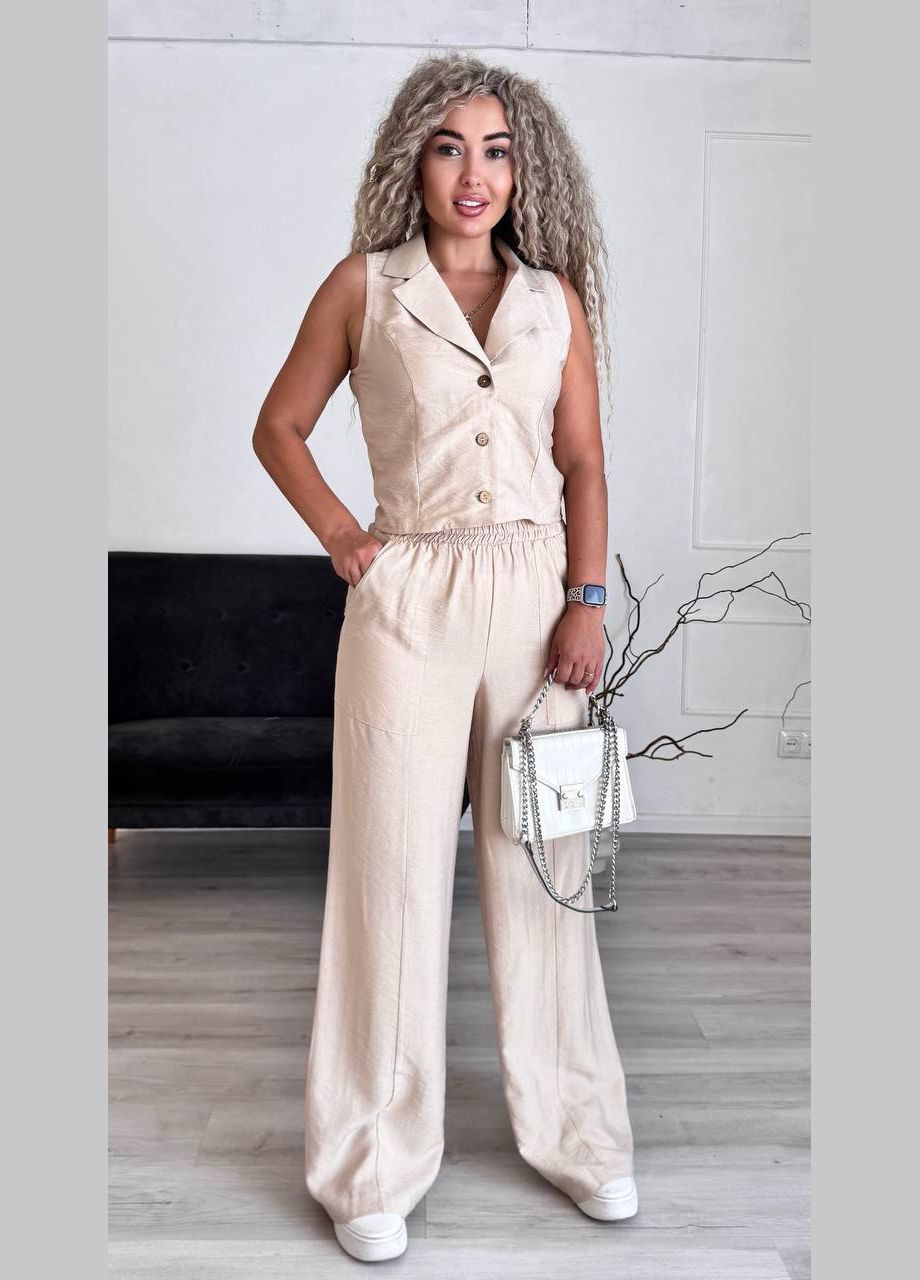 Женский костюм льняной Style Point (348059006)
