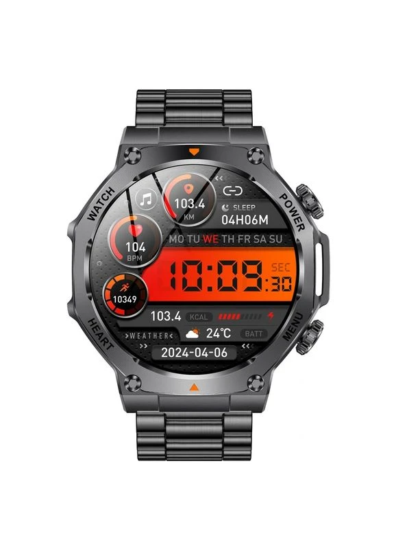 Розумний смарт годинник Smart Mevaden Ultra Steel, 2 ремінці UWatch (378267646)