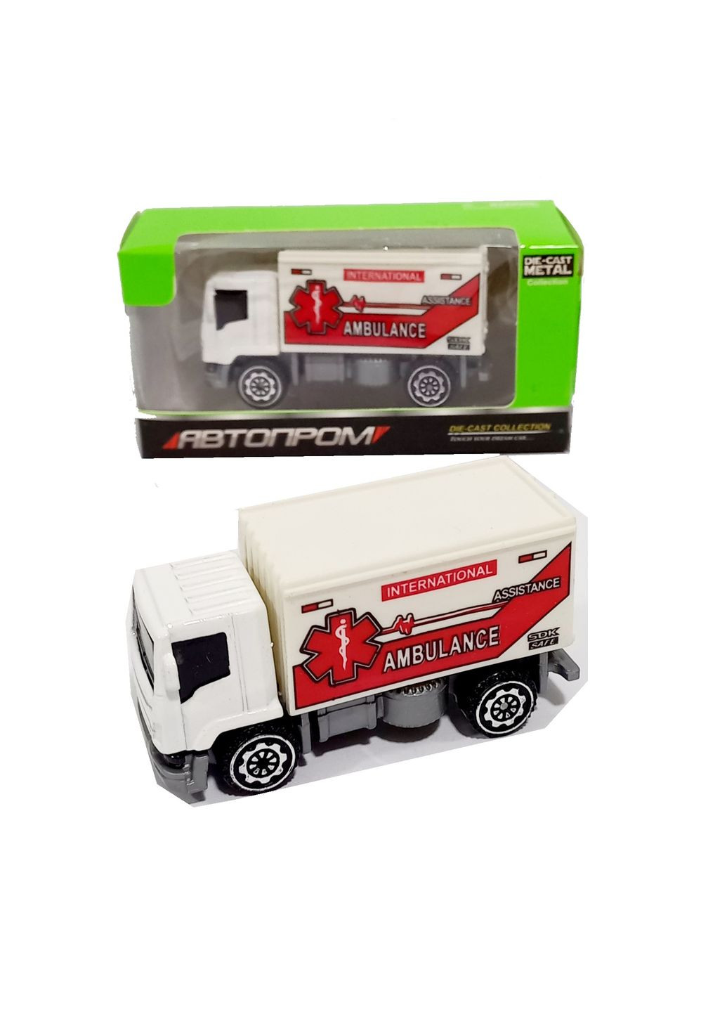 Машина металлическая 1:64 7524AM (6965235363495) Вид 2 АВТОПРОМ (301066706)