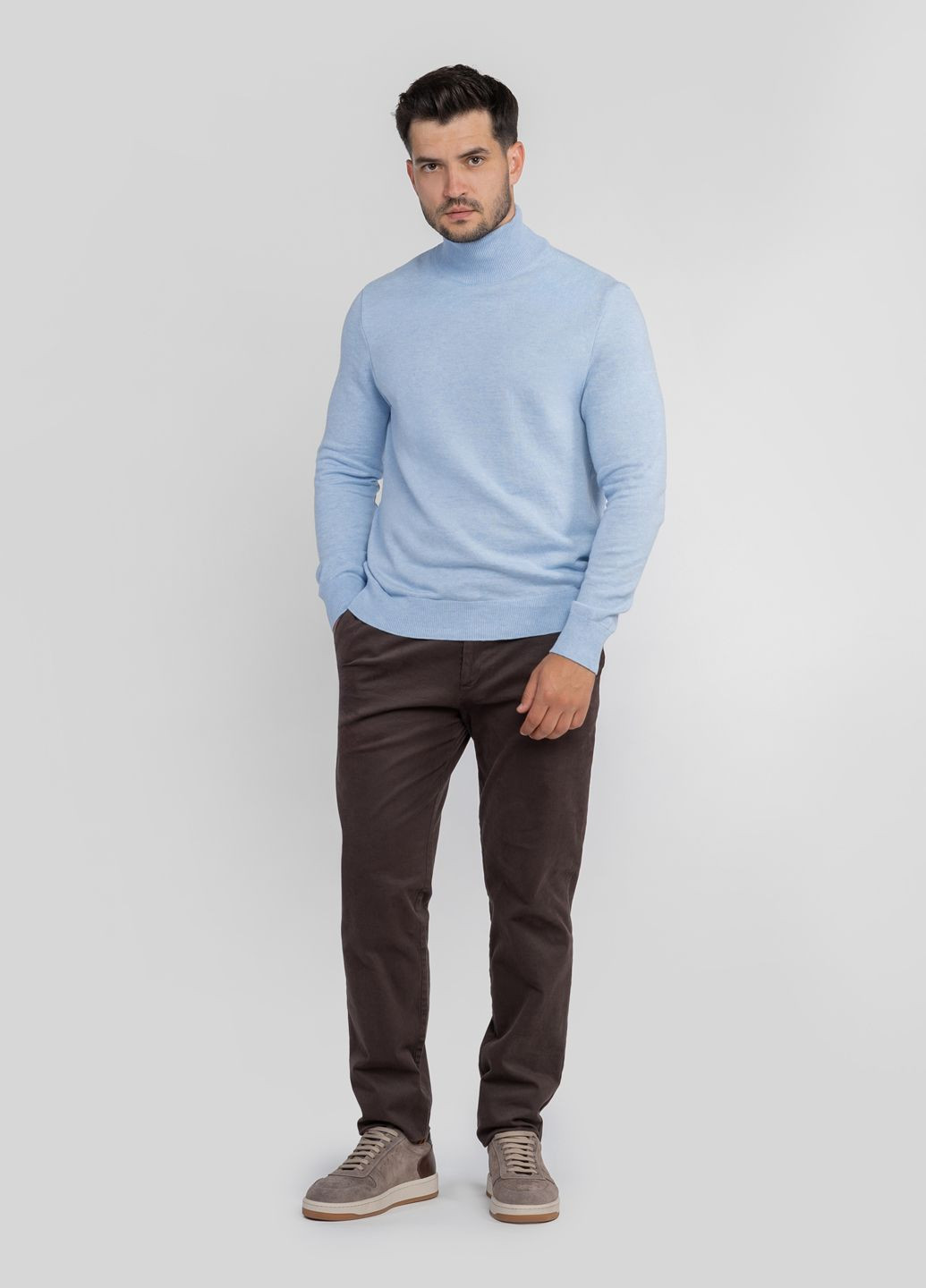 Водолазка мужская голубая Arber T-neck AKS-M-04 (362744349)