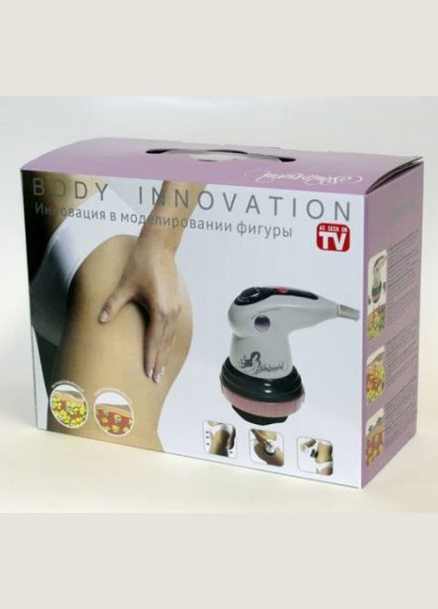 Ручний роликовий вібромасажер антицелюлітний для тіла Body Innovation Sculptural (1756374698) No Brand (330120668)