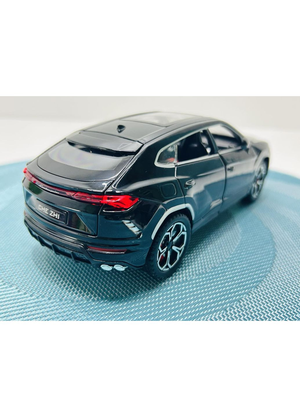 Машинка металлическая TK Union Lamborghini Urus инерционная открываются двери капот багажник 1:24 Черная (GT - 06441) TK Union Group (361205646)