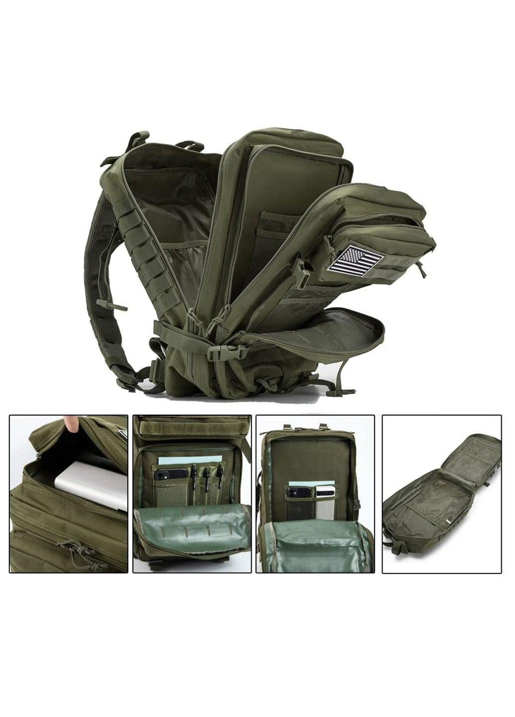 Рюкзак тактичний MOLLE 45L Vik-Tailor (368294000)