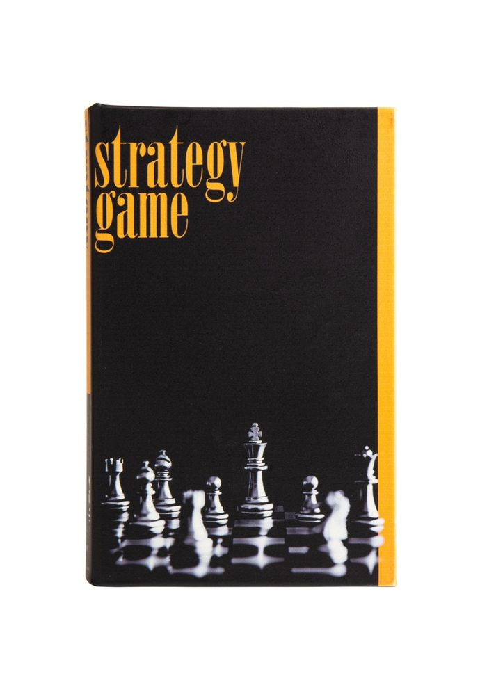 Книга сейф металлическая с двумя ключами Шахматы 26х17х5 см 0001-041 обложка кожзам Lefard (346531118)