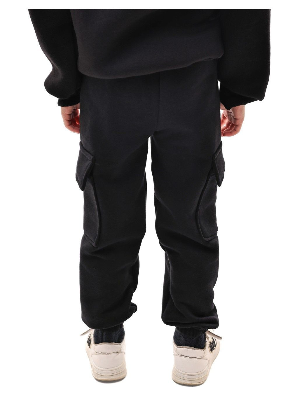 Черные зимние брюки No Brand