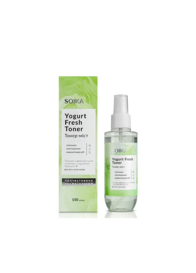 Soika Тонер мост для лица Yogurt Fresh Toner, 150 мл — Крем, Украина (305771772)