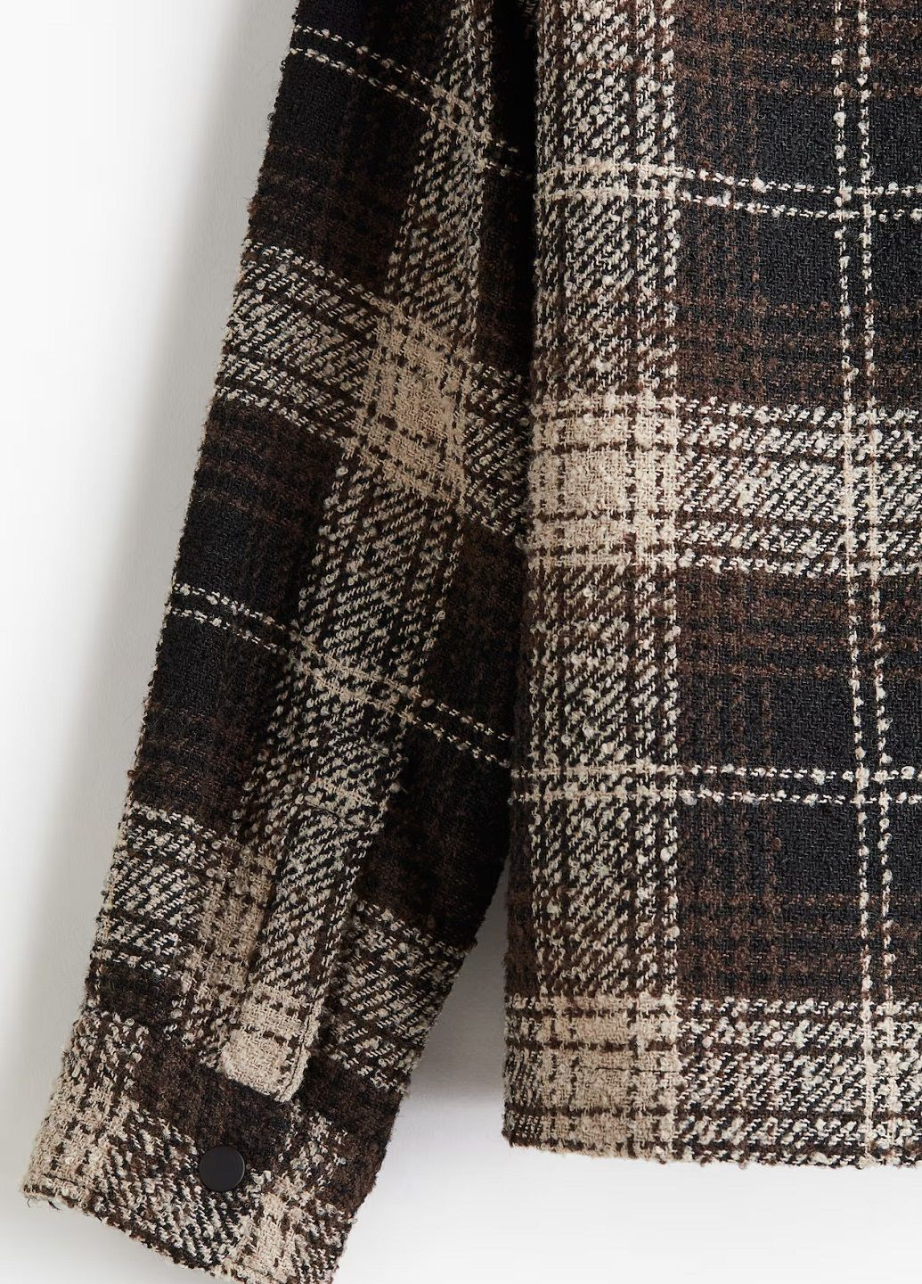 Коричневая демисезонная куртка H&M