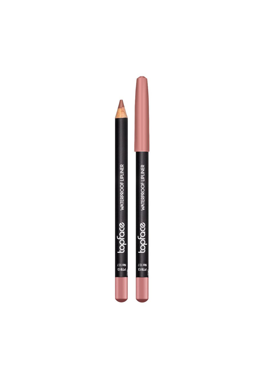 Карандаш для губ Waterproof Lipliner водостойкий PT613 №101 Телесный TopFace (330128473)