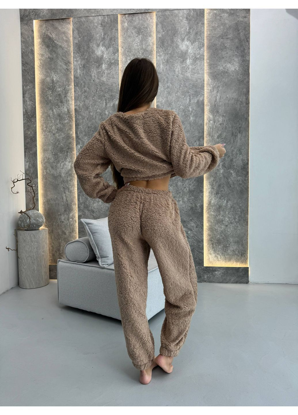 Женский домашний костюм из плюшевого меха MonCher (366017915)