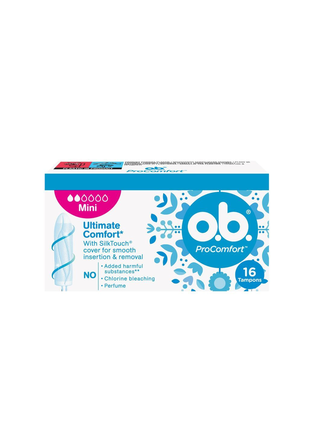 Тампони o.b. ProComfort Mini, 16 шт. O.B. 3491202 (370499290)
