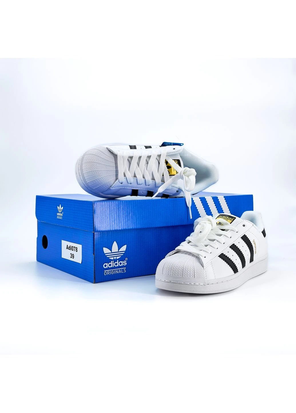 Білі всесезонні кросівки adidas ORIGINAL Superstar Classic