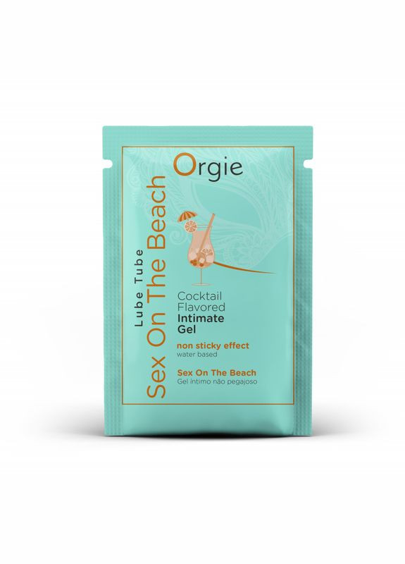 САШЕТ Съедобный лубрикант коктейль СЕКС НА ПЛЯЖЕ на водной основе, 2 мл Orgie (297395637)