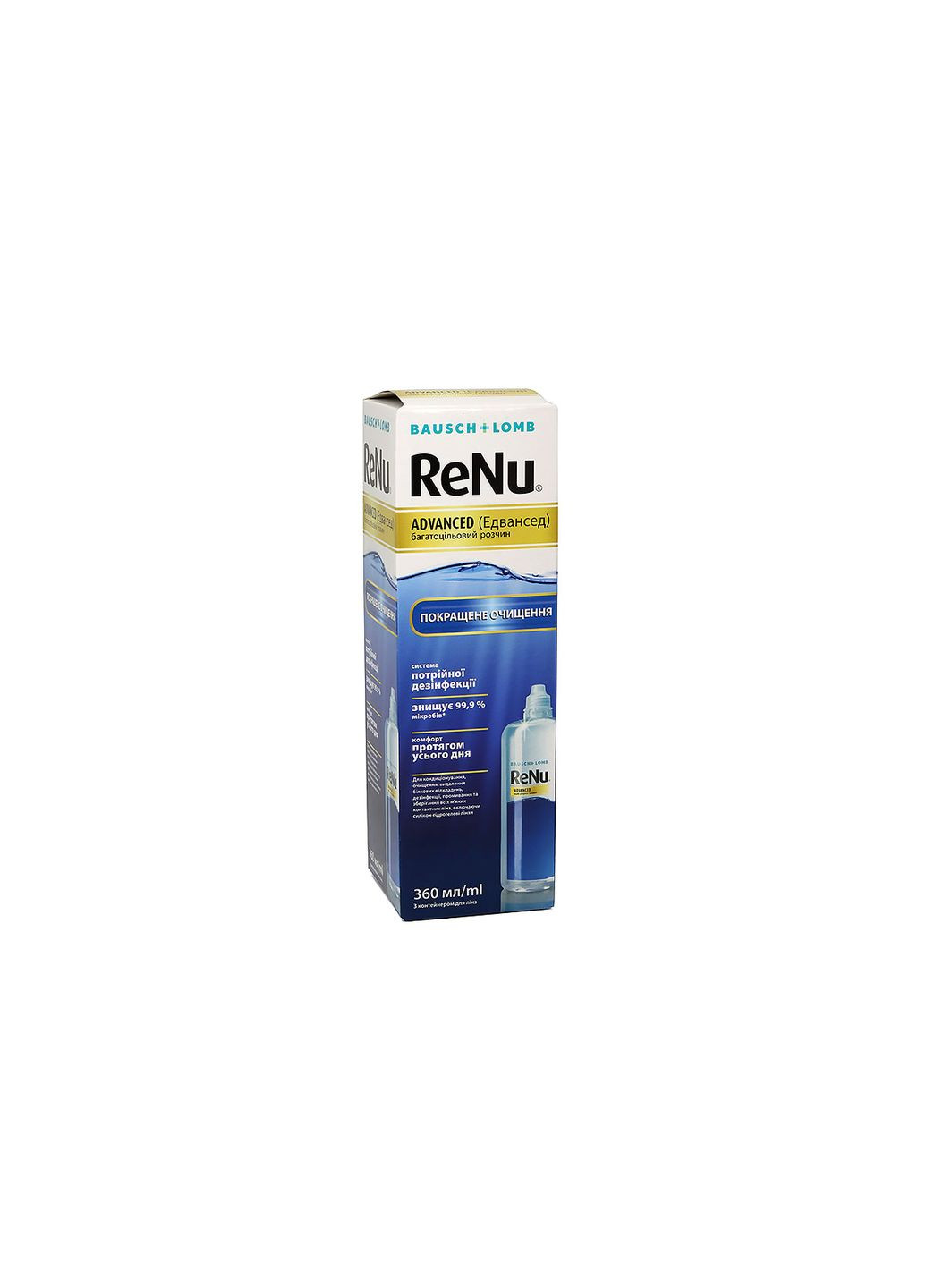 Раствор для линз ReNu Advanced Bausch & Lomb (315430229)