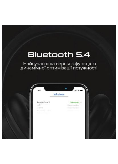 Навушники (futuretourx.black) HiFuture FutureTourX Black (366698838)